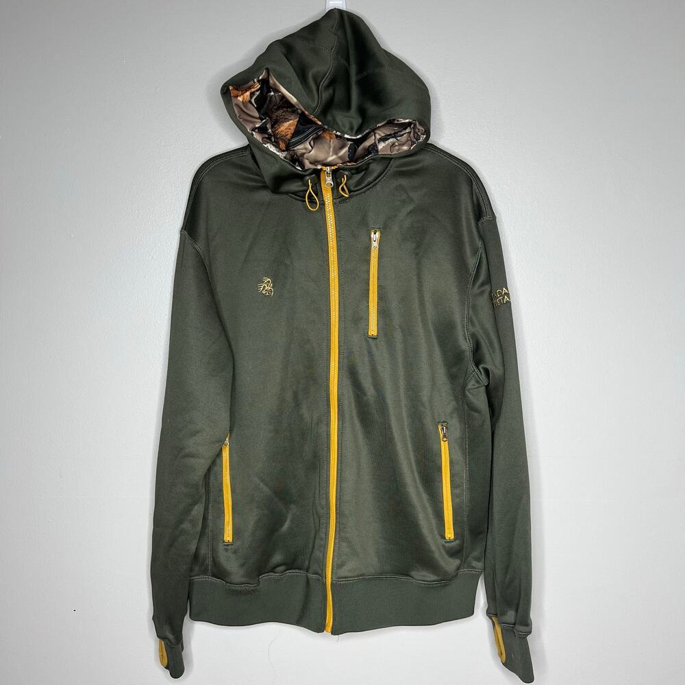 Legendary Whitetails Men's Doubletime‎ Performance Full Zip Hoodie Sweatshirt M